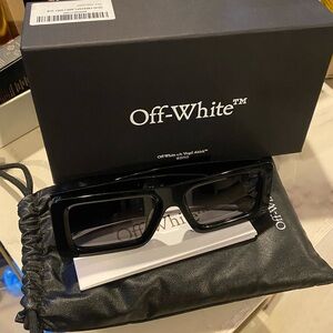 Off-White Troy Sunglasses with Case